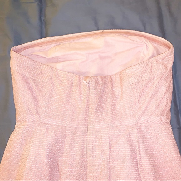 J. Crew Lavender Strapless Mini Dress 4 Petite - Picture 6 of 9